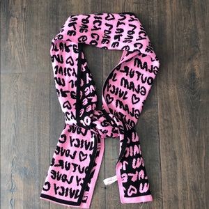 Juicy Couture Graffiti Logo Muffler